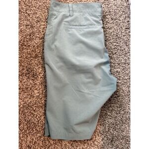 7 Diamonds‎ Men's Performance Stretch Golf Shorts – Light Teal Green